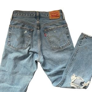 Levi’s 501 Jeans 25x26 Light Blue Wash